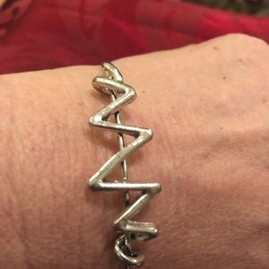 Alex and Ani Lightening Bolt Bracelet